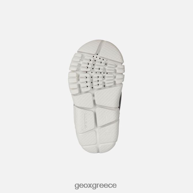 4DBLR0889 γκρι/πορτοκαλί Geox flexyper abx μωρό