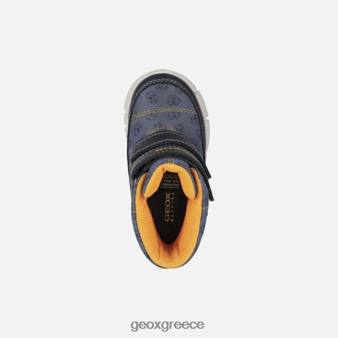 4DBLR0890 avio/ωχροκίτρινο Geox flexyper abx μωρό
