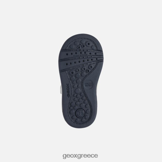 4DBLR01429 λευκό/βασιλικό Geox biglia μωρό