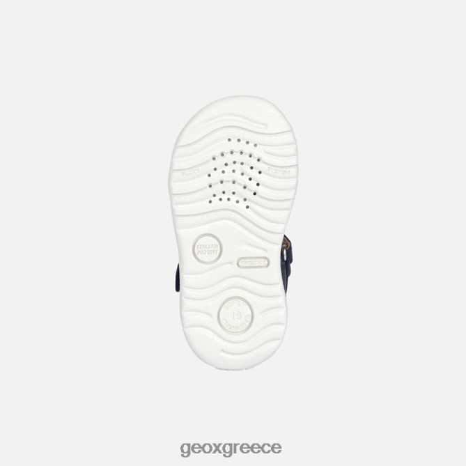 4DBLR01471 ΠΟΛΕΜΙΚΟ ΝΑΥΤΙΚΟ Geox σανδάλι macchia baby