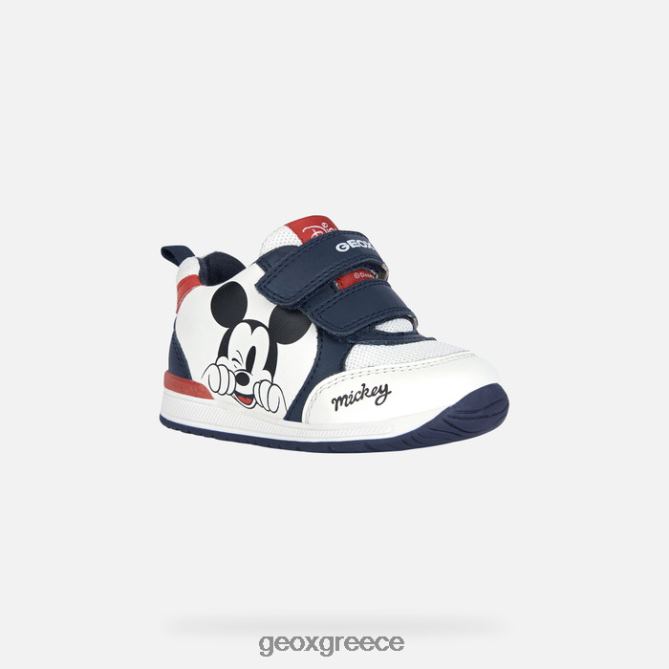 4DBLR01507 λευκό/ναυτικό Geox rishon μωρό