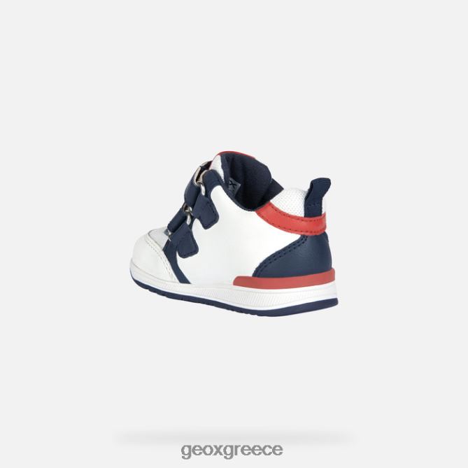 4DBLR01507 λευκό/ναυτικό Geox rishon μωρό