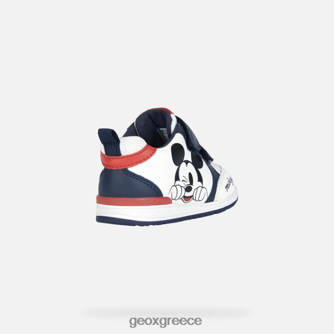 4DBLR01507 λευκό/ναυτικό Geox rishon μωρό