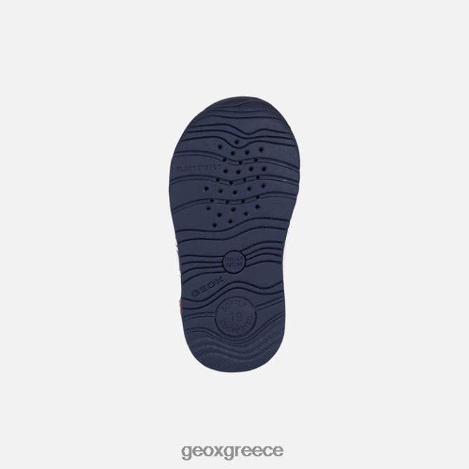 4DBLR01507 λευκό/ναυτικό Geox rishon μωρό