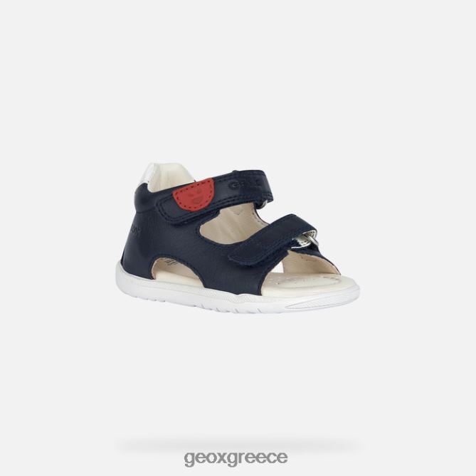 4DBLR01552 ΠΟΛΕΜΙΚΟ ΝΑΥΤΙΚΟ Geox σανδάλι macchia baby