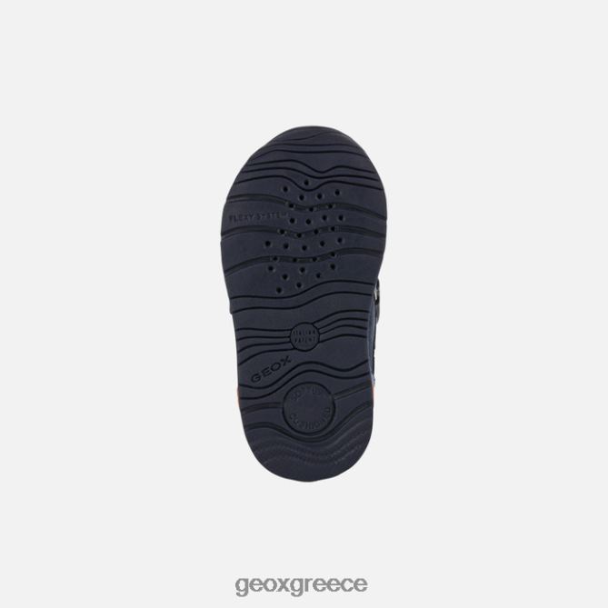 4DBLR01586 ναυτικό/ανοιχτό πορτοκαλί Geox rishon αγοράκι