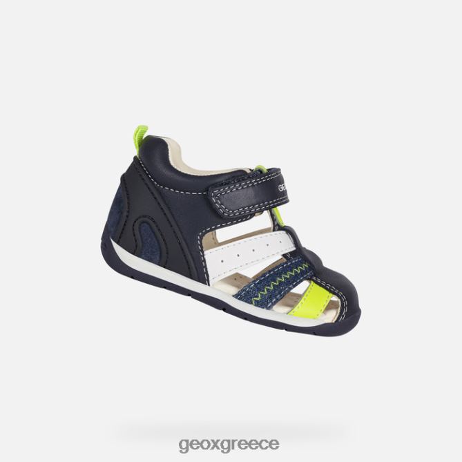 4DBLR01610 navy/fluo yellow Geox κάθε αγοράκι