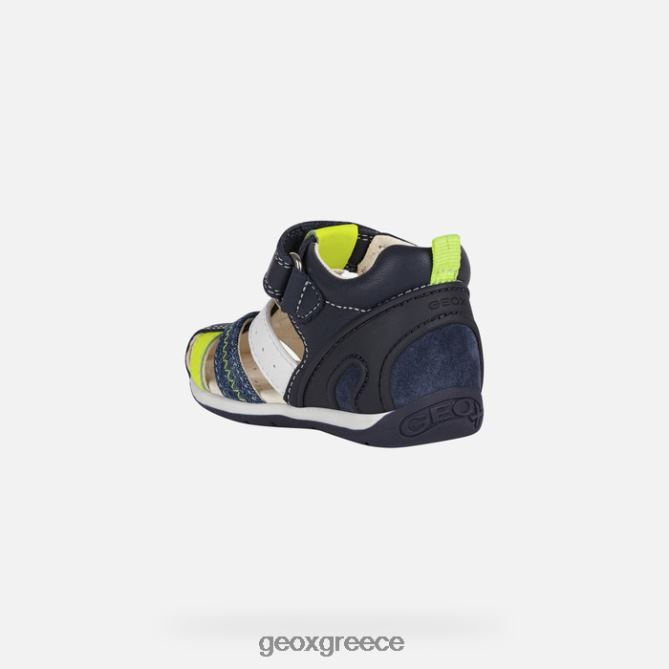 4DBLR01610 navy/fluo yellow Geox κάθε αγοράκι