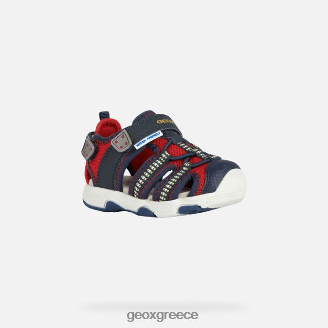 4DBLR01434 κόκκινο/ναυτικό Geox σανδάλι multy νήπιο