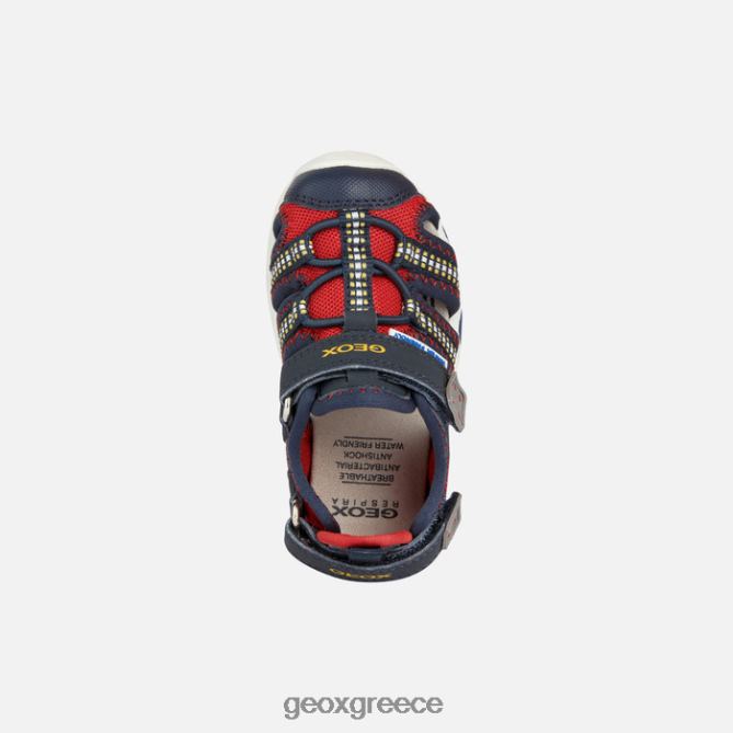 4DBLR01434 κόκκινο/ναυτικό Geox σανδάλι multy νήπιο