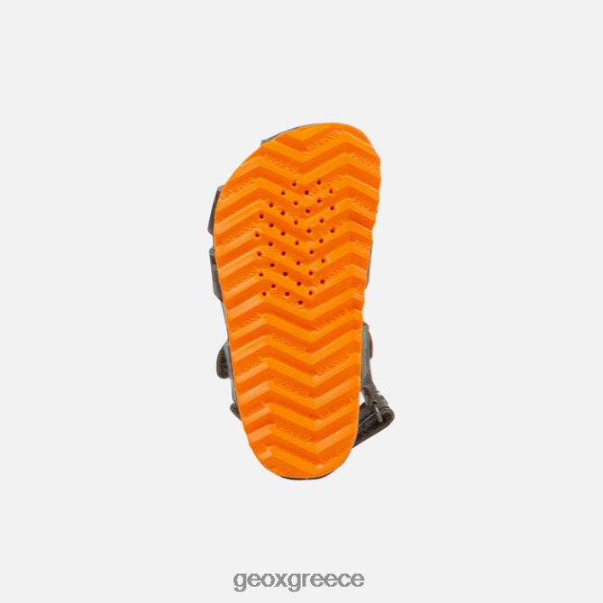 4DBLR01498 στρατιωτικός/πορτοκαλί Geox σανδάλι χαλκί νήπιο