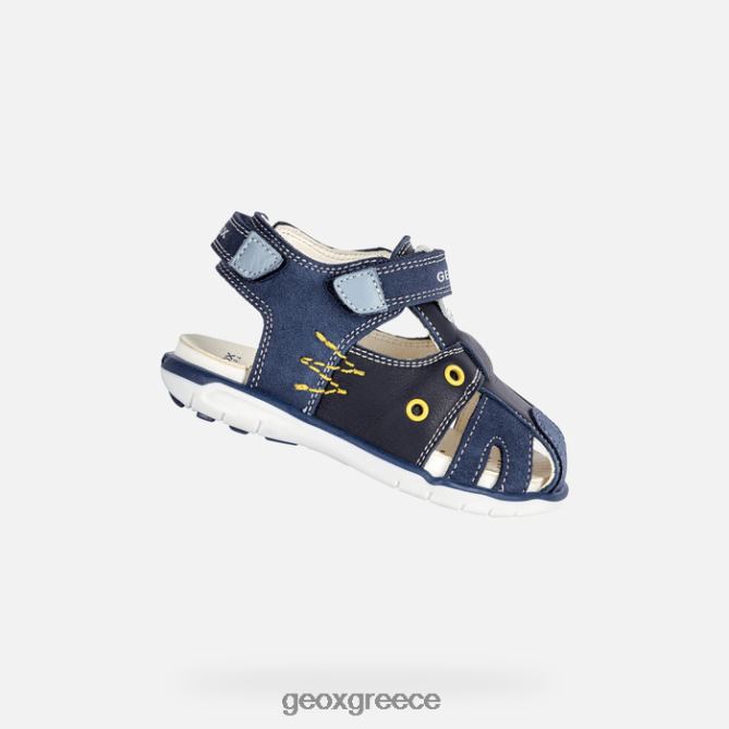 4DBLR01566 ΠΟΛΕΜΙΚΟ ΝΑΥΤΙΚΟ Geox σανδάλι Δελχί νήπιο