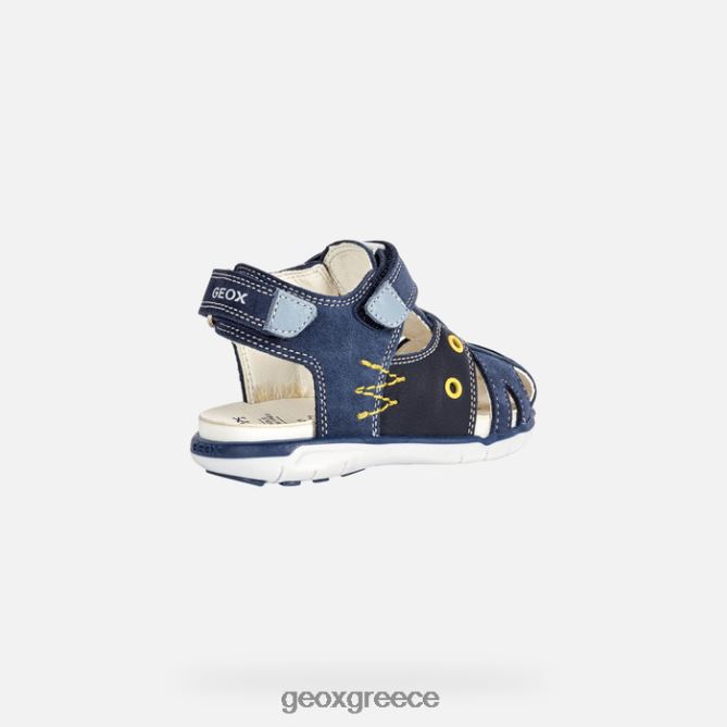 4DBLR01566 ΠΟΛΕΜΙΚΟ ΝΑΥΤΙΚΟ Geox σανδάλι Δελχί νήπιο
