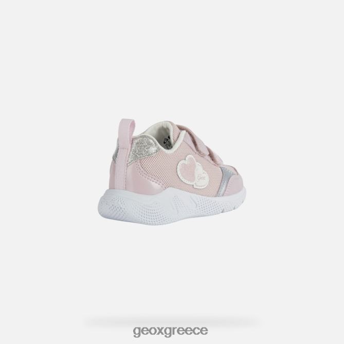 4DBLR01034 ροζ/ασημί Geox sprintye νήπιο