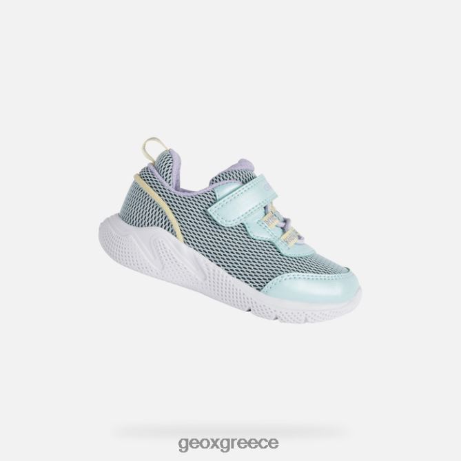 4DBLR01437 πράσινο της θάλασσας/lt κίτρινο Geox sprintye μωρό μου