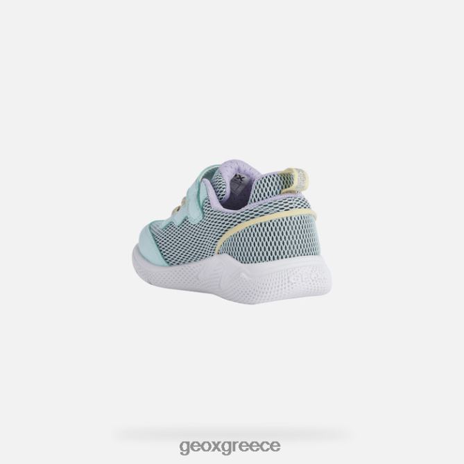 4DBLR01437 πράσινο της θάλασσας/lt κίτρινο Geox sprintye μωρό μου