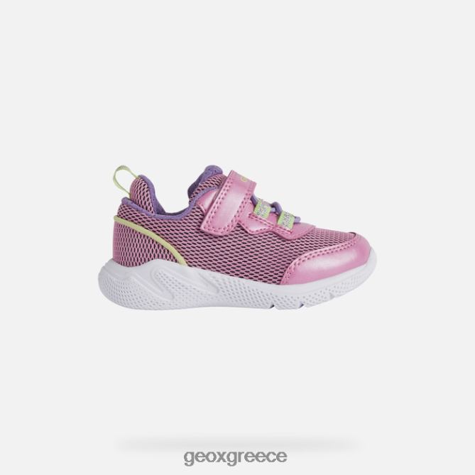 4DBLR01438 φούξια/όξινο πράσινο Geox sprintye μωρό μου