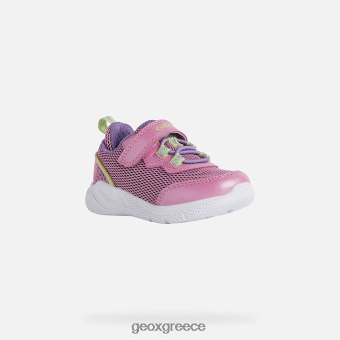 4DBLR01438 φούξια/όξινο πράσινο Geox sprintye μωρό μου