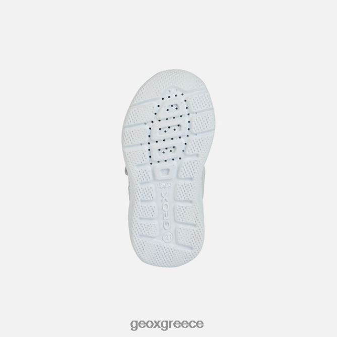 4DBLR01459 ασημί/ροζ Geox sprintye νήπιο