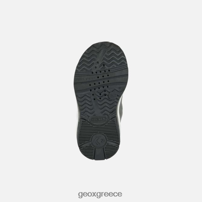 4DBLR01486 ασημί/κόκκινο Geox todo μωρό