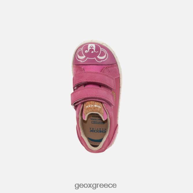 4DBLR01544 φούξια/λευκό Geox ακτινίδιο μωρό