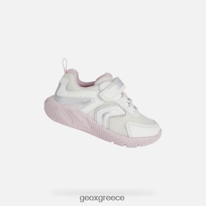 4DBLR01557 λευκό/ροζ Geox sprintye μωρό μου