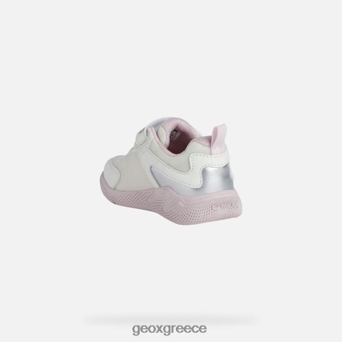 4DBLR01557 λευκό/ροζ Geox sprintye μωρό μου
