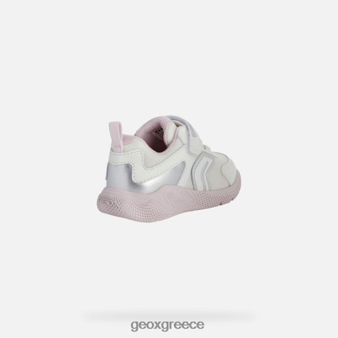 4DBLR01557 λευκό/ροζ Geox sprintye μωρό μου