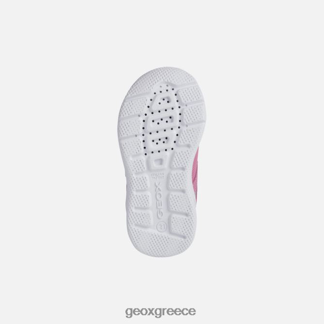 4DBLR01558 φούξια/ασημί Geox sprintye μωρό μου