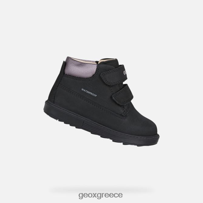 4DBLR01423 μαύρο/δκ ροζ Geox hynde μωρό μου
