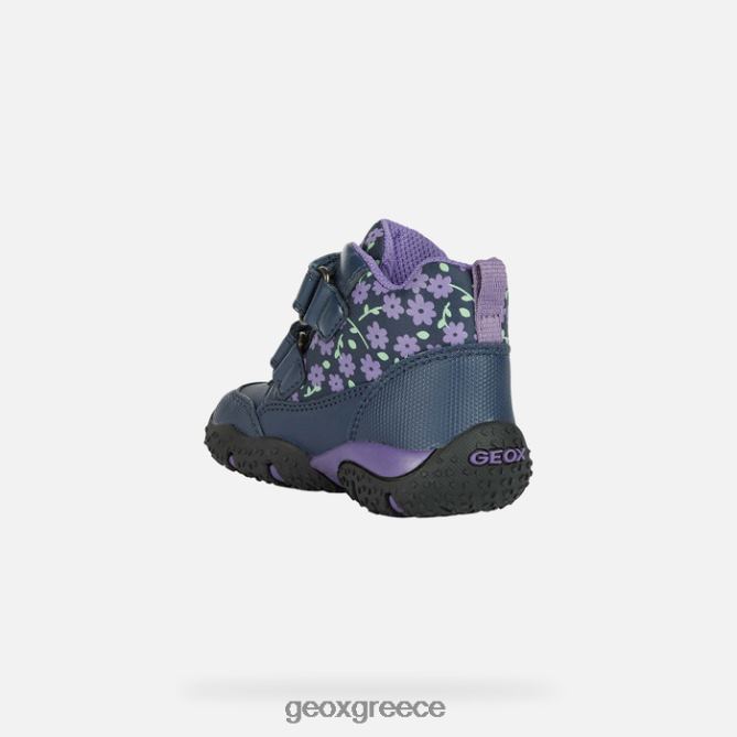 4DBLR01481 ναυτικό/μωβ Geox νήπιο baltic abx