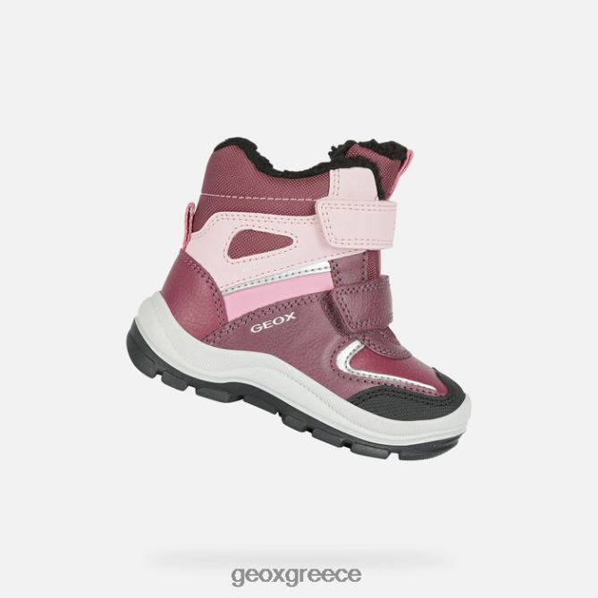 4DBLR01562 μπορντό/ροζ Geox νήπιο flanfil abx