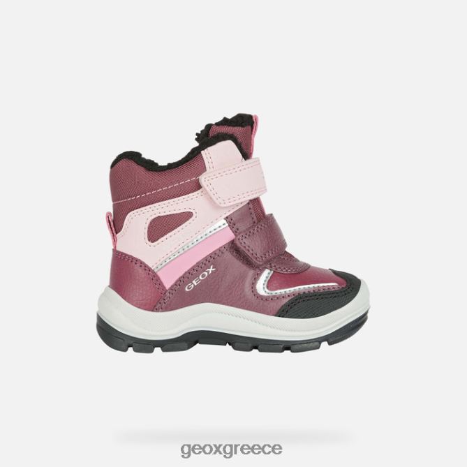 4DBLR01562 μπορντό/ροζ Geox νήπιο flanfil abx