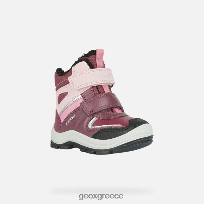 4DBLR01562 μπορντό/ροζ Geox νήπιο flanfil abx