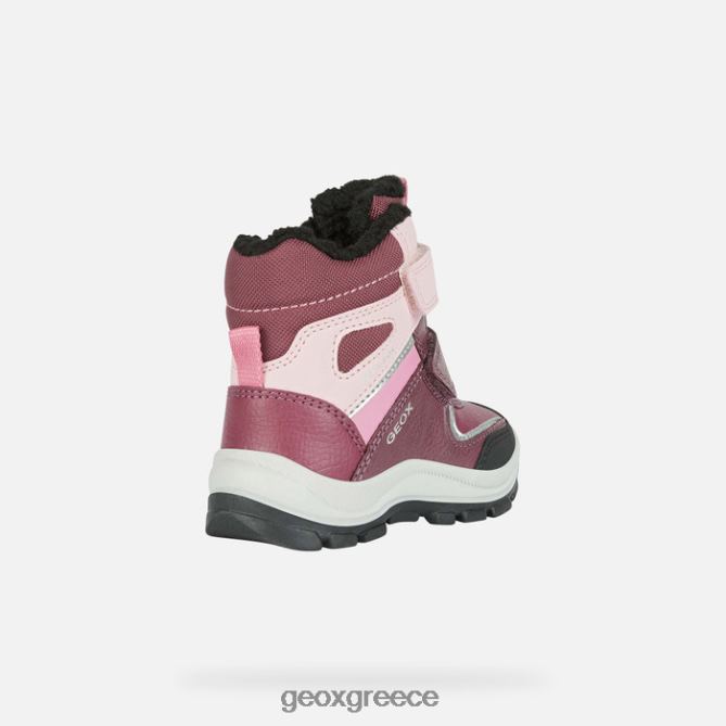4DBLR01562 μπορντό/ροζ Geox νήπιο flanfil abx