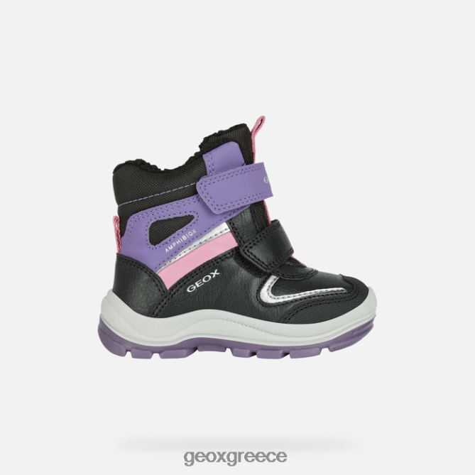 4DBLR01563 μαύρο/βιολετί Geox νήπιο flanfil abx