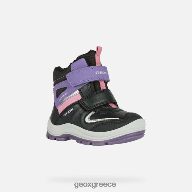 4DBLR01563 μαύρο/βιολετί Geox νήπιο flanfil abx