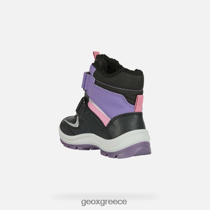 4DBLR01563 μαύρο/βιολετί Geox νήπιο flanfil abx