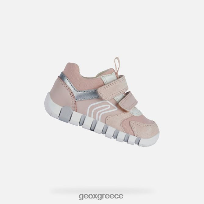 4DBLR01432 ανοιχτό ροζ/λευκό Geox iupidoo κοριτσάκι