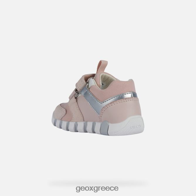 4DBLR01432 ανοιχτό ροζ/λευκό Geox iupidoo κοριτσάκι