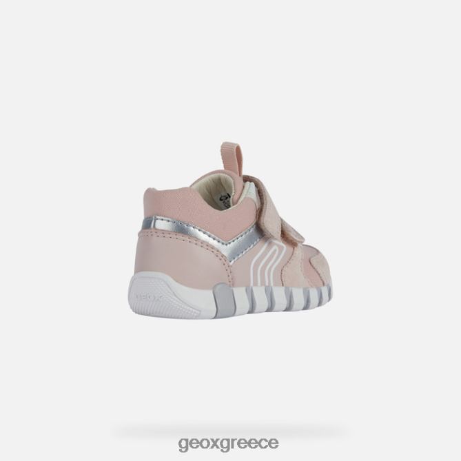 4DBLR01432 ανοιχτό ροζ/λευκό Geox iupidoo κοριτσάκι