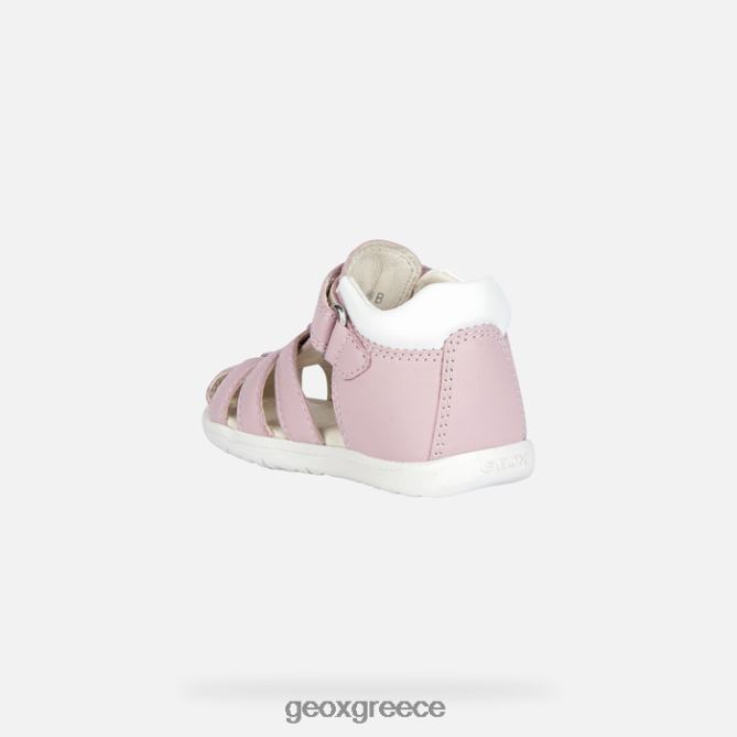 4DBLR01462 τριαντάφυλλο Geox σανδάλι macchia baby