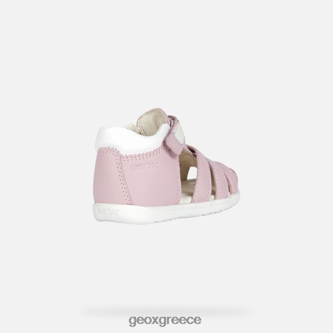 4DBLR01462 τριαντάφυλλο Geox σανδάλι macchia baby
