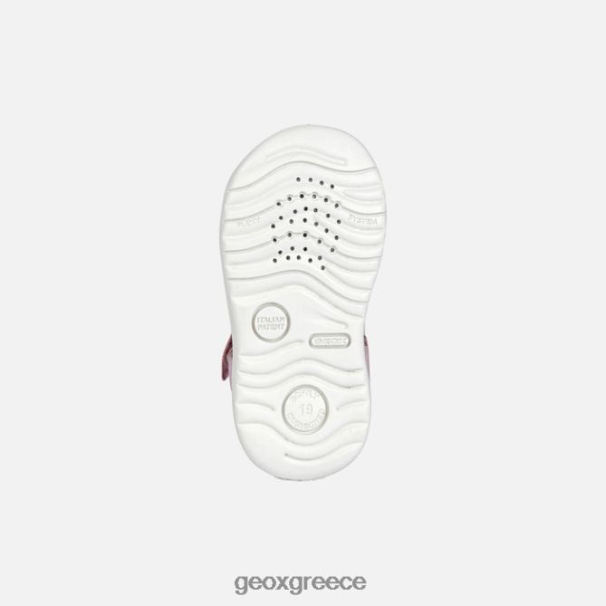 4DBLR01462 τριαντάφυλλο Geox σανδάλι macchia baby