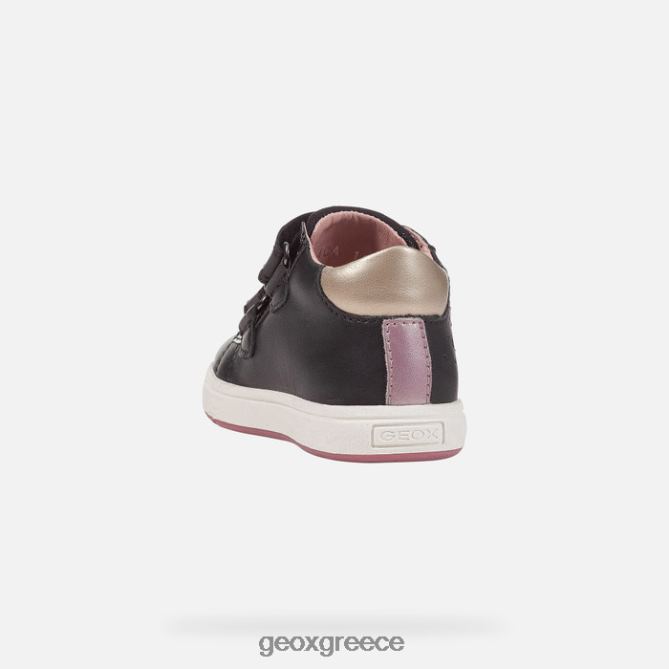 4DBLR01504 μαύρο/δκ ροζ Geox biglia μωρό