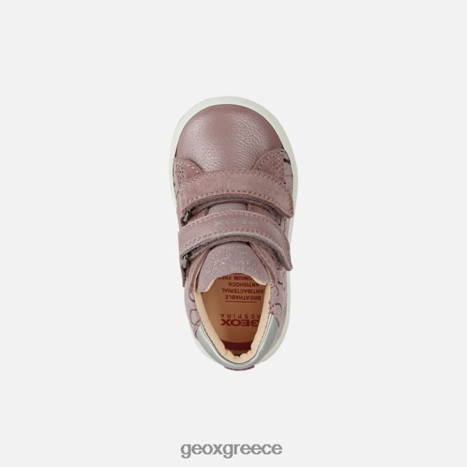 4DBLR01510 σκούρο τριαντάφυλλο/ασημί Geox biglia κοριτσάκι