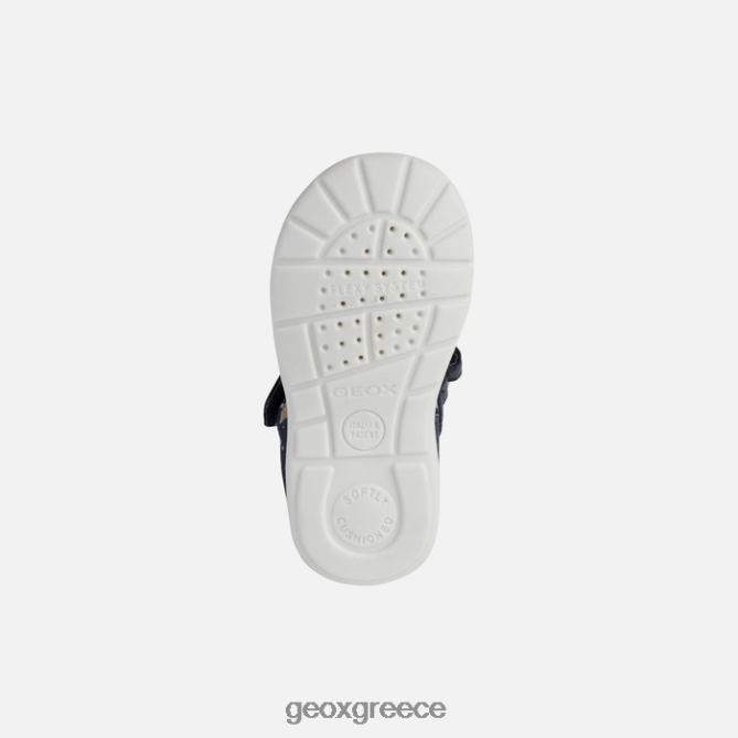 4DBLR01517 ναυτικό/ασημί Geox ελθαν κοριτσάκι