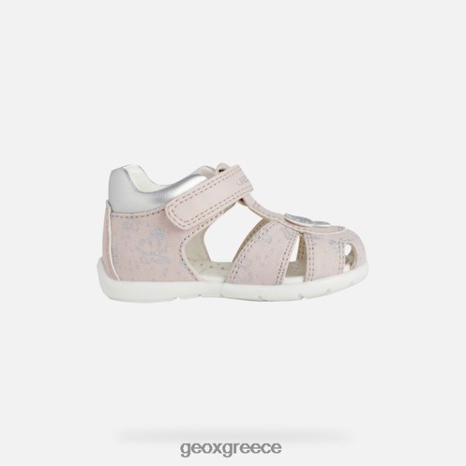 4DBLR01518 ανοιχτό τριαντάφυλλο/ασημί Geox ελθαν κοριτσάκι