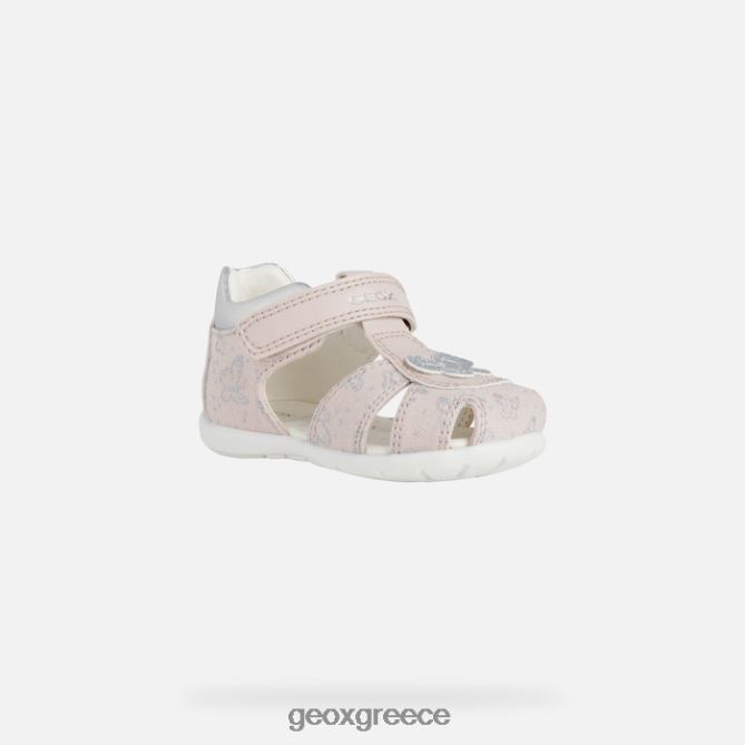 4DBLR01518 ανοιχτό τριαντάφυλλο/ασημί Geox ελθαν κοριτσάκι