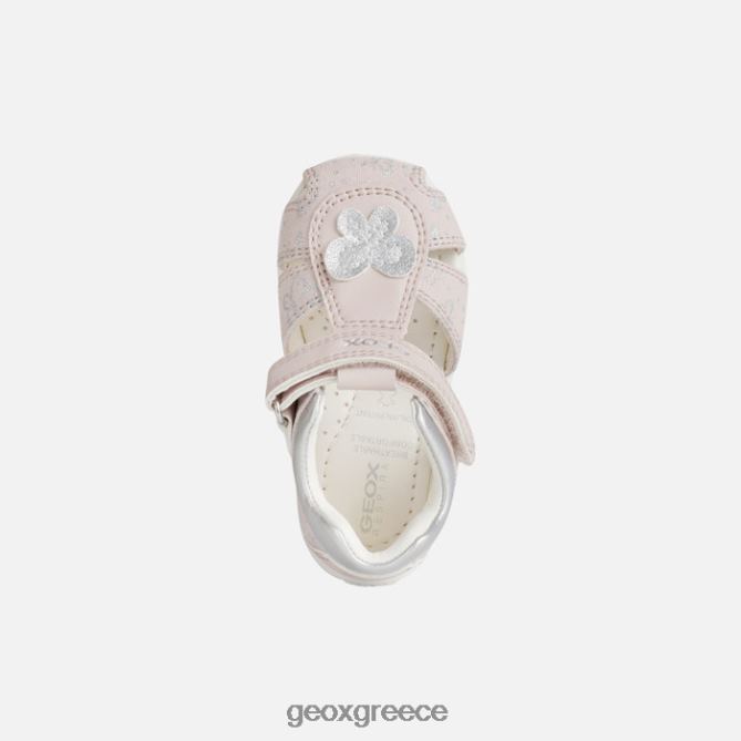 4DBLR01518 ανοιχτό τριαντάφυλλο/ασημί Geox ελθαν κοριτσάκι